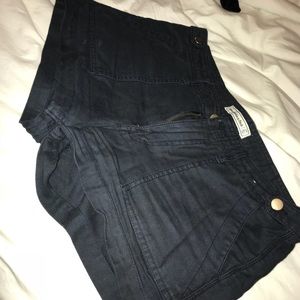 Navy Blue Chino Shorts